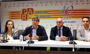El Partido Aragonés presenta un proyecto político de centro y centrado únicamente en los aragoneses