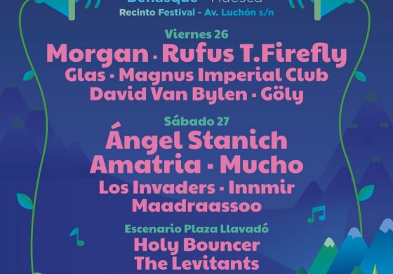 El Benás Festival desvela su cartel por días y  cambia el precio de sus abonos