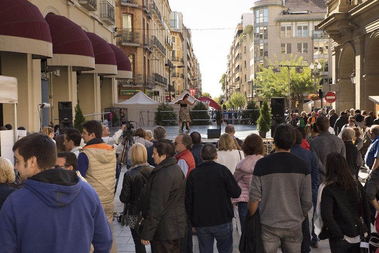 Éxito de la IV Feria Solidaria Arte, Cultura y Deporte de Huesca