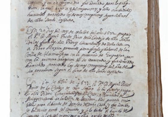 La Diputación Provincial de Huesca adquiere el libro de actas de la Cartuja de las Fuentes