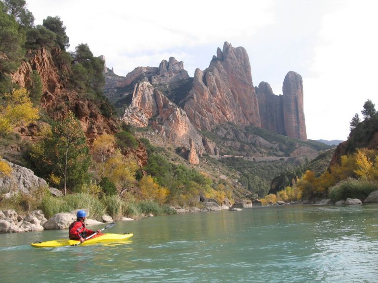 El embalse de Biscarrués ya es historia