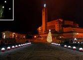 Encendido navideño en Torreciudad