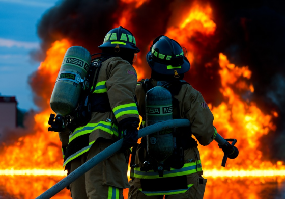 Incendio de camión con tuberías de PVC en Ballobar