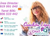 Vidente natural sin gabinete y sin cartas – tarotista y Vidente Conchita López Tarot opiniones teléfono