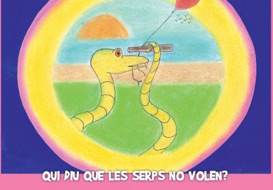 ¿Quién dice que las serpientes no  vuelan?