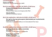 Primer ciclo de conferencias de la UIMP-Pirineos: La mala polarización