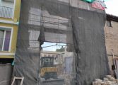 La Plataforma para la Defensa del Patrimonio de Huesca exige responsabilidades por el derrumbe de la calle San Jorge