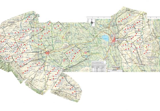 CHA alerta del impacto de los 19 parques eólicos proyectados en Monegros con un total de 171 aerogeneradores
