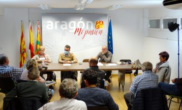 Roque Vicente destaca la importancia de Huesca en el proyecto común de Aragón y fija el objetivo de recuperar la presencia del PAR en el ayuntamiento