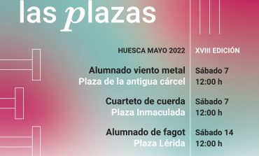 Huesca se llena de música con la XVIII Edición de "Música en las plazas"