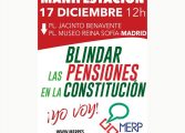 La Juventud de Unificación Comunista de España apoya la manifestación por las pensiones