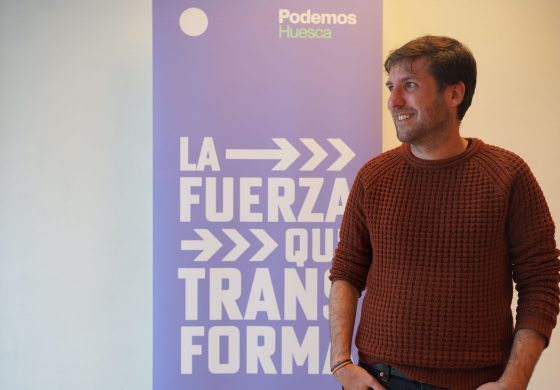Podemos reclama ferrocarril y vivienda para que Huesca sea una ciudad donde quedarse