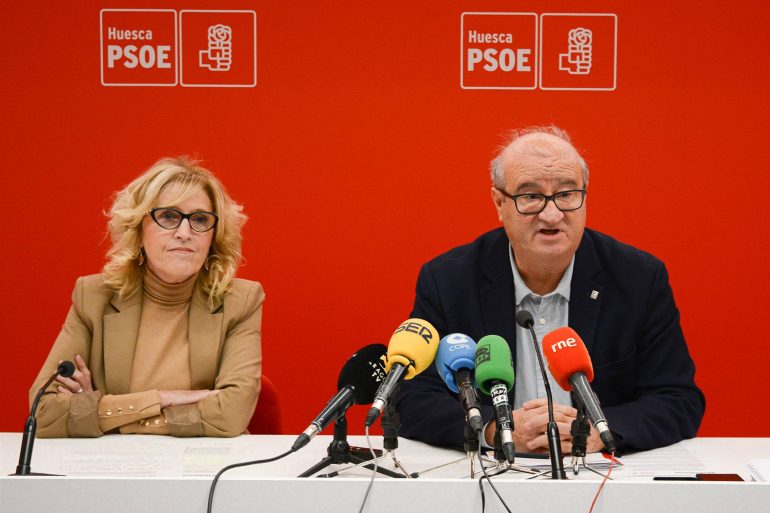 El PSOE Huesca considera “estruendoso el silencio de Lorena Orduna”