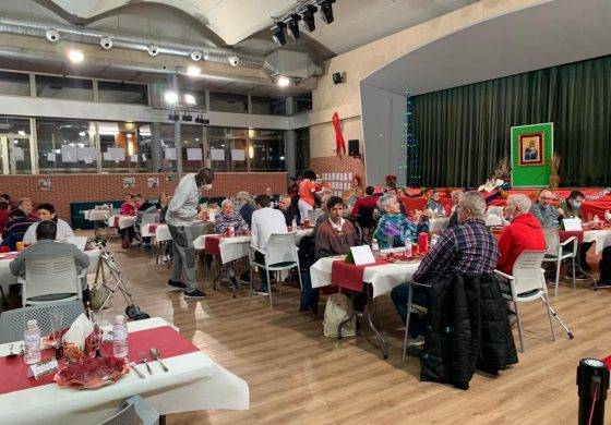 Cruz Blanca Huesca y LALIGA ofrecerán una cena solidaria en Nochebuena a cerca de cien personas