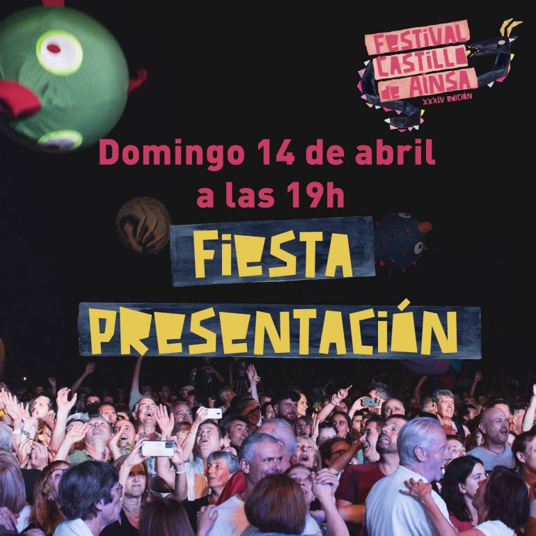 El Festival Castillo de Aínsa celebra este domingo su fiesta de presentación