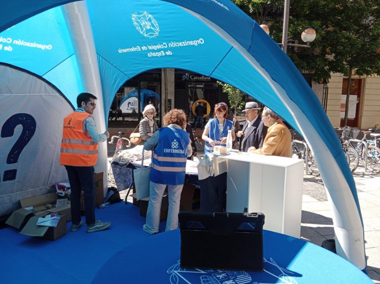 El Colegio de Enfermería de Huesca celebra el Día de la Enfermera reivindicando su papel en la Salud Pública