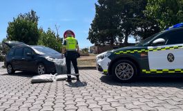 Detención en Candasnos por circular en sentido contrario y tráfico de marihuana