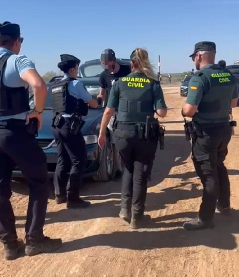La Guardia Civil despliega un amplio dispositivo en el Monegros Desert Festival