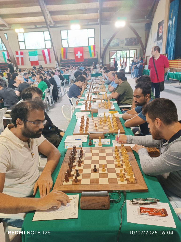 44º Open Internacional de ajedrez Villa de Benasque 2025. Ronda 7
